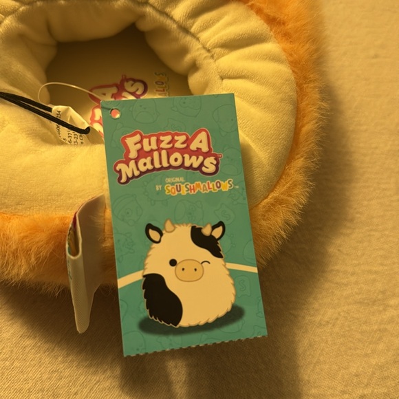 NWT Squishmallows Slippers - Pace the Fennec Fox - Picture 3 of 6